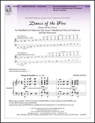 Dance of the Five Handbell sheet music cover Thumbnail
